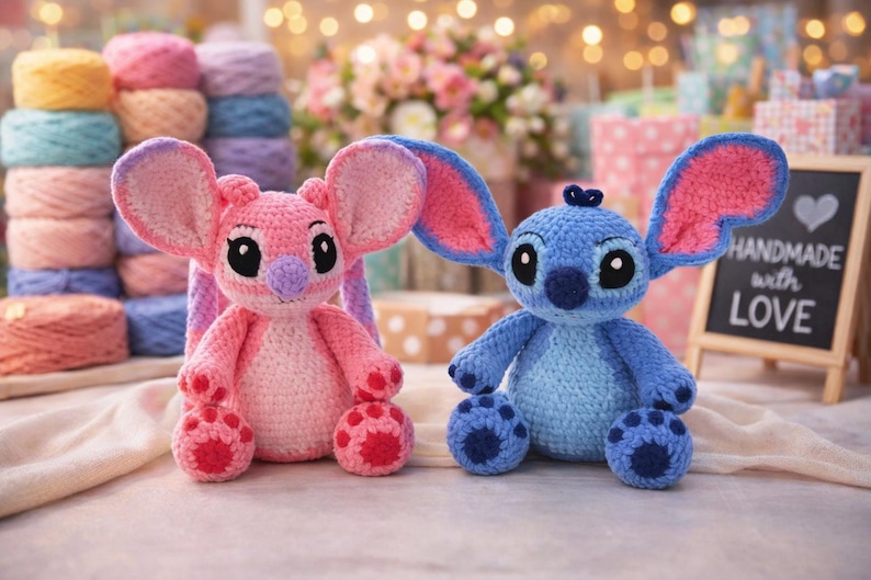 crochet pattern, crochet doll, Amigurumi Making , doll pattern , amigurumi doll , amigurumi , crochet toy ,amigurumi pattern ,cute doll amigurumi ,Stitch Amigurumi , Stitch crochet , Stitch, Stitch pattern ,Labubu pattern , Labubu , Labubu Crochet