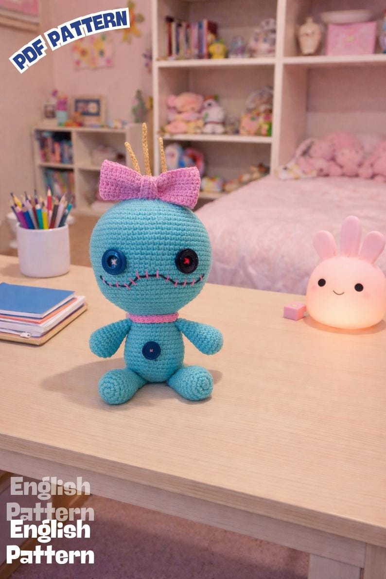 crochet pattern, crochet doll, Amigurumi Making , doll pattern , amigurumi doll , amigurumi , crochet toy ,amigurumi pattern ,cute doll amigurumi ,Stitch Amigurumi , Stitch crochet , Stitch, Stitch pattern ,Labubu pattern , Labubu , Labubu Crochet