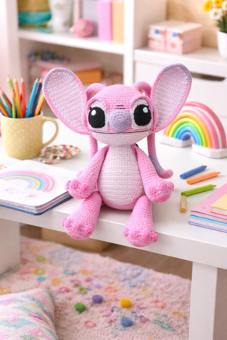 crochet pattern, crochet doll, Amigurumi Making , doll pattern , amigurumi doll , amigurumi , crochet toy ,amigurumi pattern ,cute doll amigurumi ,Stitch Amigurumi , Stitch crochet , Stitch, Stitch pattern ,Labubu pattern , Labubu , Labubu Crochet