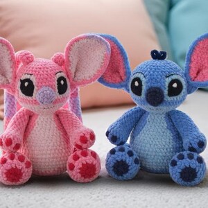 crochet pattern, crochet doll, Amigurumi Making , doll pattern , amigurumi doll , amigurumi , crochet toy ,amigurumi pattern ,cute doll amigurumi ,Stitch Amigurumi , Stitch crochet , Stitch, Stitch pattern ,Labubu pattern , Labubu , Labubu Crochet