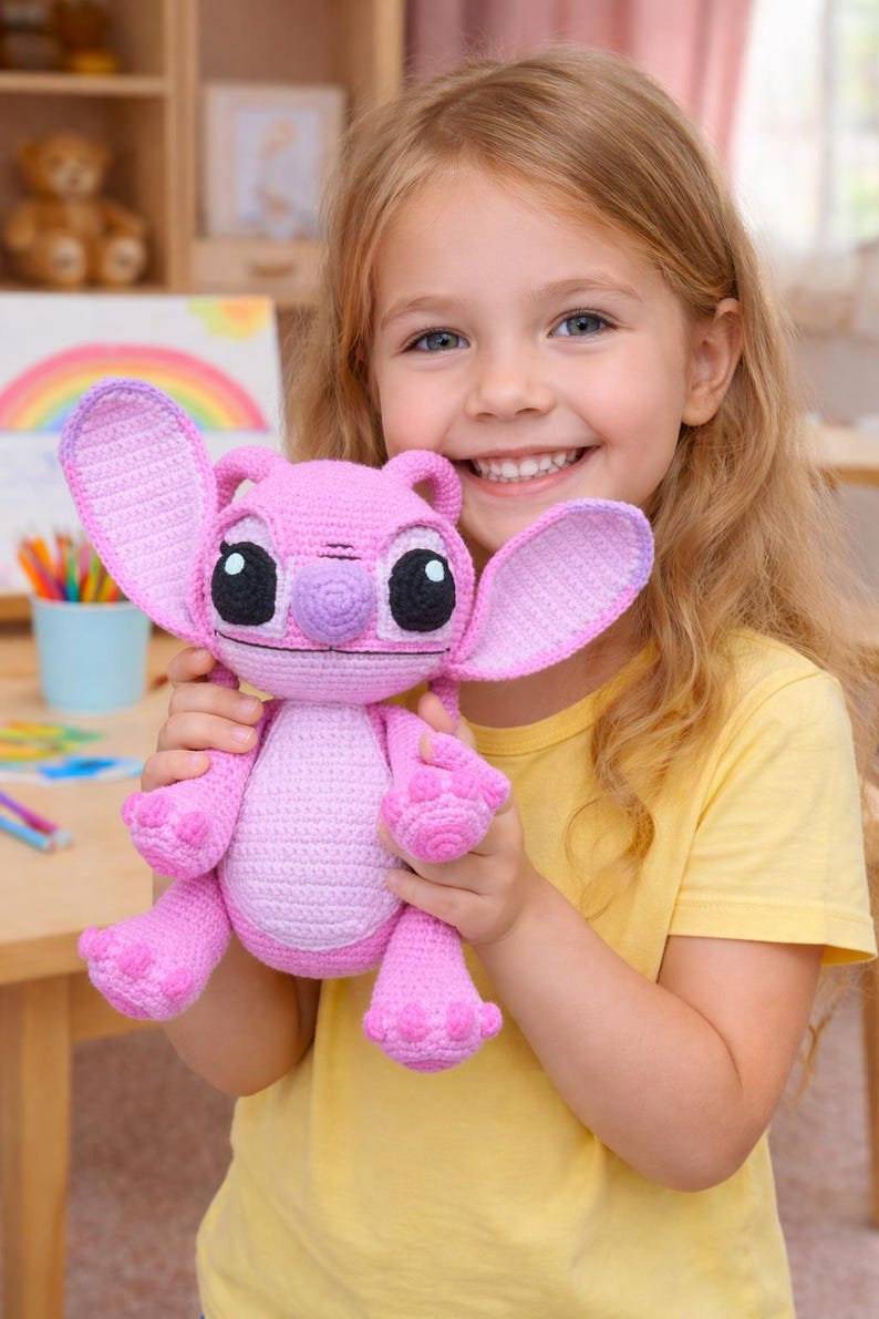 crochet pattern, crochet doll, Amigurumi Making , doll pattern , amigurumi doll , amigurumi , crochet toy ,amigurumi pattern ,cute doll amigurumi ,Stitch Amigurumi , Stitch crochet , Stitch, Stitch pattern ,Labubu pattern , Labubu , Labubu Crochet