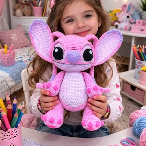 crochet pattern, crochet doll, Amigurumi Making , doll pattern , amigurumi doll , amigurumi , crochet toy ,amigurumi pattern ,cute doll amigurumi ,Stitch Amigurumi , Stitch crochet , Stitch, Stitch pattern ,Labubu pattern , Labubu , Labubu Crochet