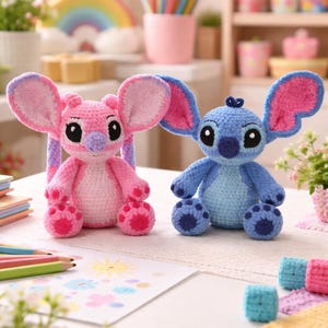 crochet pattern, crochet doll, Amigurumi Making , doll pattern , amigurumi doll , amigurumi , crochet toy ,amigurumi pattern ,cute doll amigurumi ,Stitch Amigurumi , Stitch crochet , Stitch, Stitch pattern ,Labubu pattern , Labubu , Labubu Crochet