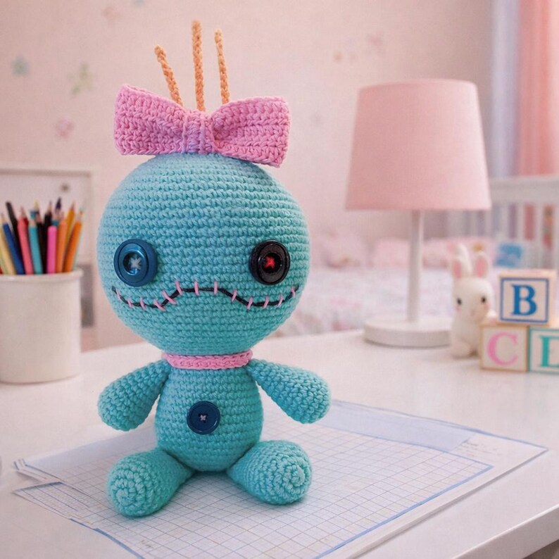 crochet pattern, crochet doll, Amigurumi Making , doll pattern , amigurumi doll , amigurumi , crochet toy ,amigurumi pattern ,cute doll amigurumi ,Stitch Amigurumi , Stitch crochet , Stitch, Stitch pattern ,Labubu pattern , Labubu , Labubu Crochet