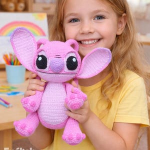 crochet pattern, crochet doll, Amigurumi Making , doll pattern , amigurumi doll , amigurumi , crochet toy ,amigurumi pattern ,cute doll amigurumi ,Stitch Amigurumi , Stitch crochet , Stitch, Stitch pattern ,Labubu pattern , Labubu , Labubu Crochet