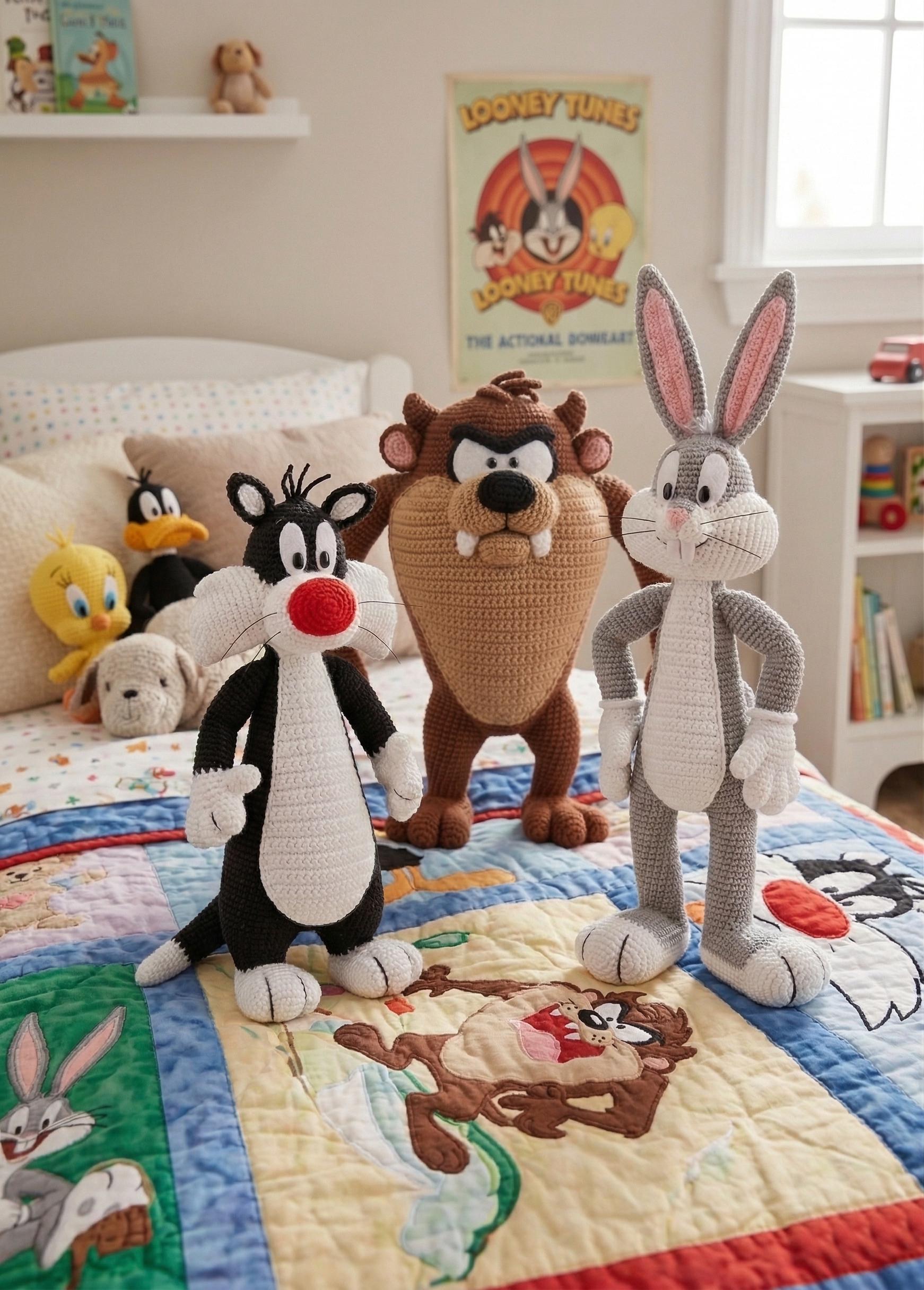 Cartoon Character Amigurumi Crochet Pattern PDF – Cute Plush Toy ...