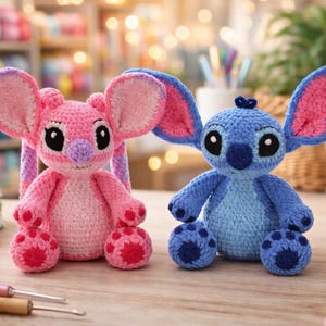 crochet pattern, crochet doll, Amigurumi Making , doll pattern , amigurumi doll , amigurumi , crochet toy ,amigurumi pattern ,cute doll amigurumi ,Stitch Amigurumi , Stitch crochet , Stitch, Stitch pattern ,Labubu pattern , Labubu , Labubu Crochet
