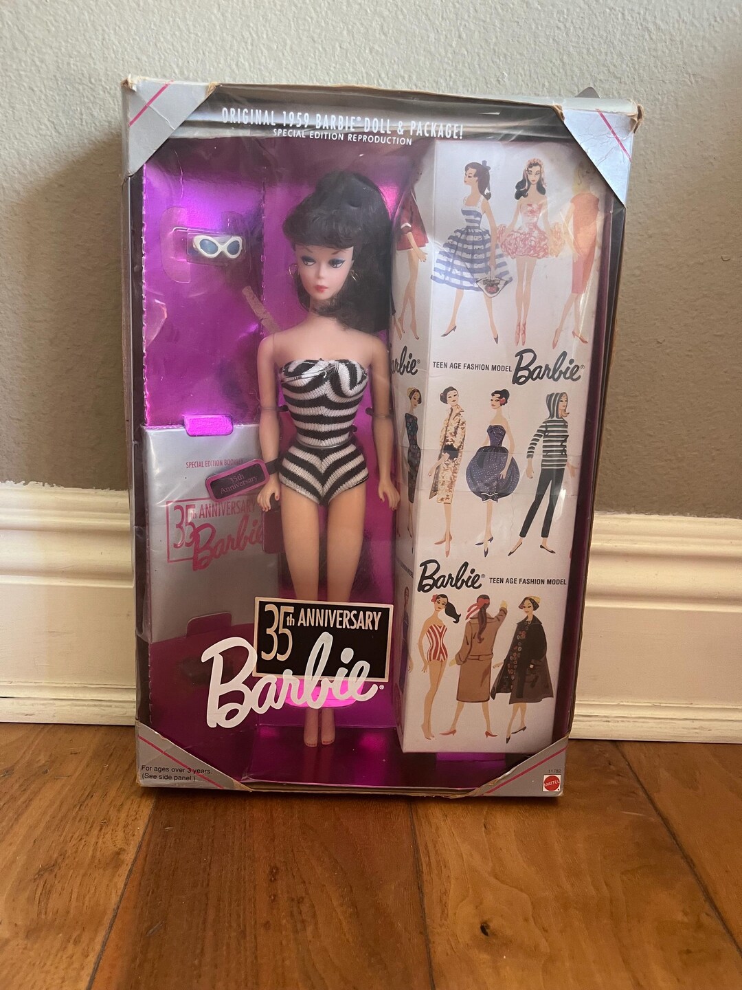1959 Original Barbie Doll With Packaging Reproduction - Etsy