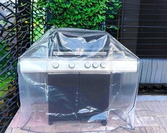 Clear Grill Cover: Heavy Duty Waterproof BBQ Protection