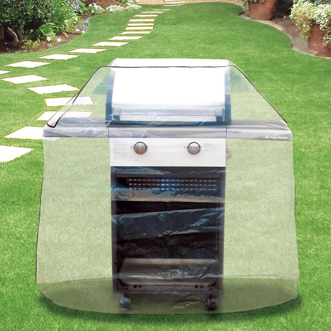 Clear Outdoor Grill Cover, Heavy Duty Uv-protected Waterproof ...