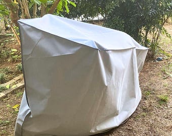 Handcrafted Heavy Duty Canvas Bike Cover - Custom Size Waterproof Bicycle Protection Cover