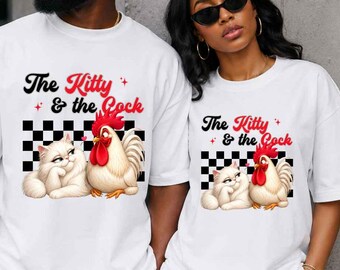 Funny Adult Humor Sexual Joke Graphic Tee, Inappropriate Sarcastic Couple Matching Shirts,
