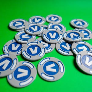 3D-Printed V-Buck Coins Replica – Perfect for Fans and Collectors!