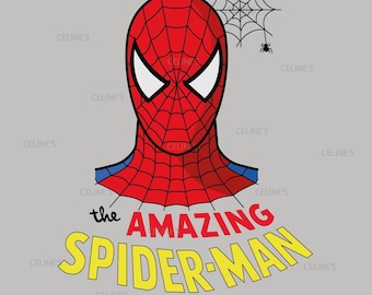 Spiderman, Telaraña de Spiderman, Logotipo de Spiderman, Camiseta de superhéroe - SVG - PNG - Descarga instantánea