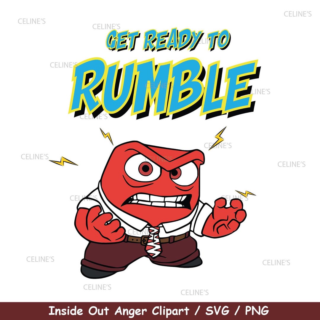 Inside Out, Inside Out Anger, Sublimation, Quote - SVG & PNG Instant ...