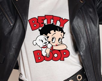 Betty Boop, SVG & PNG, Instant Download