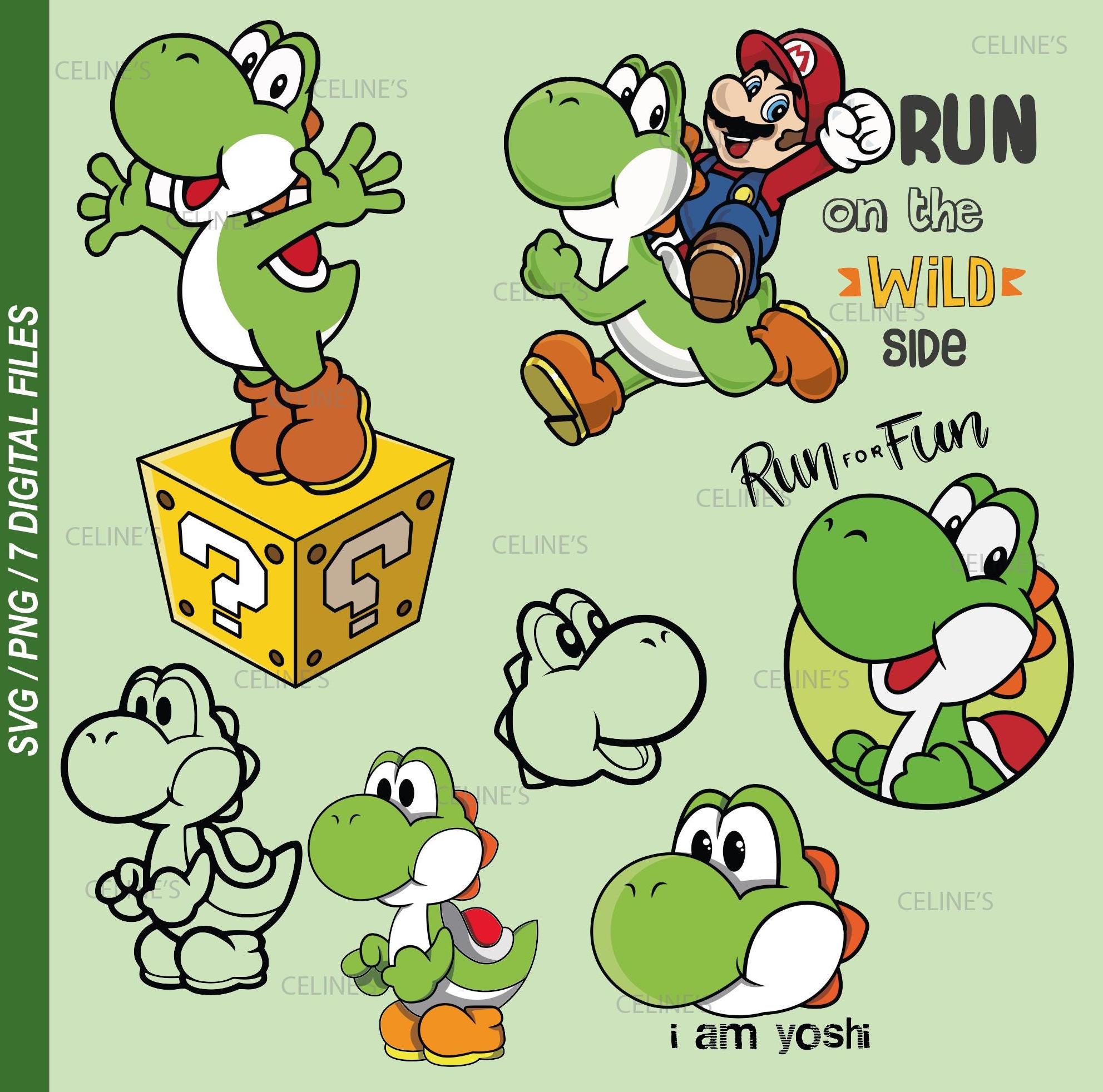Yoshi svg - Etsy 日本