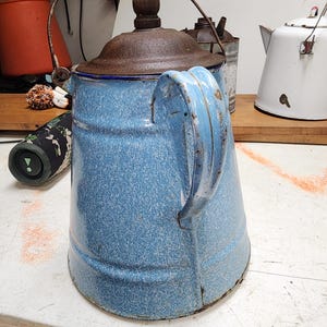Vintage porcelain coffee pot