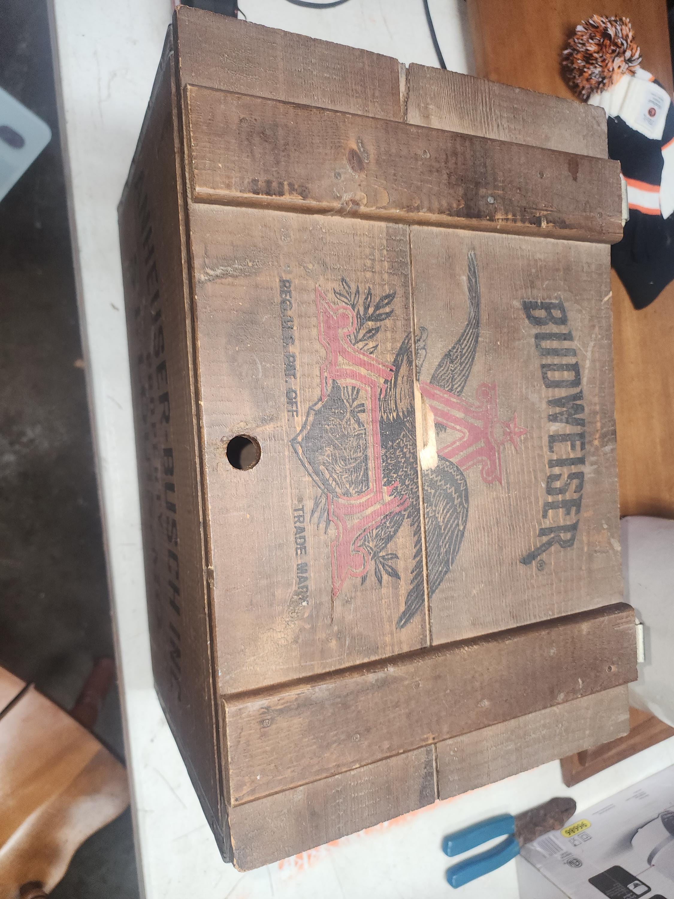 Anheuser Busch Crate - Etsy