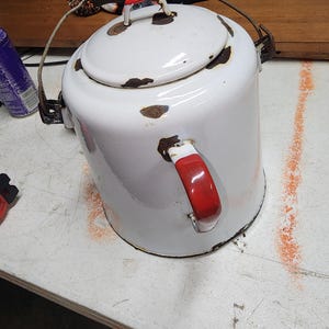 Vintage porcelain coffee pot