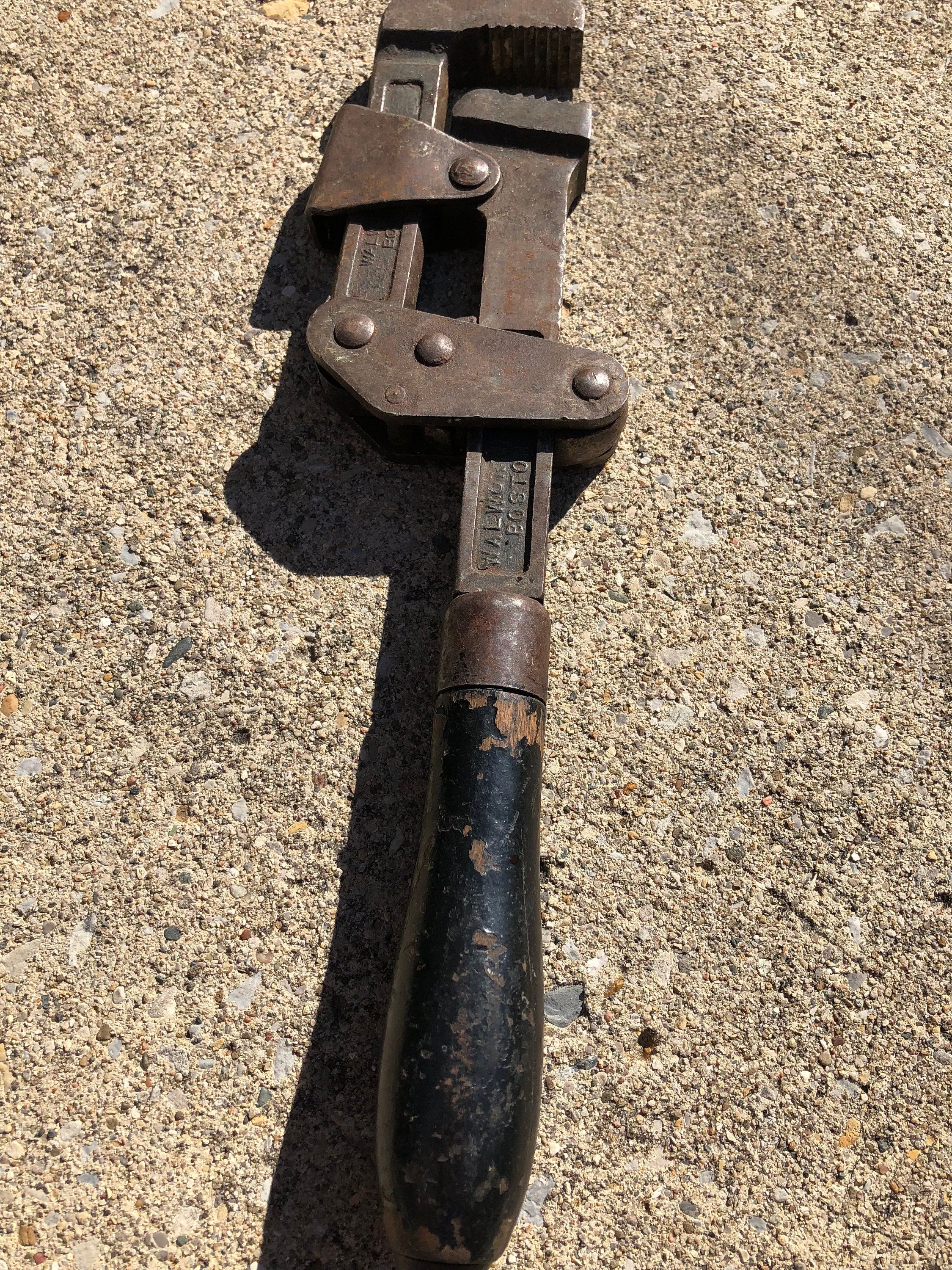 Vintage Walworth Pipe Wrench Vintage Wrench Industrial Etsy