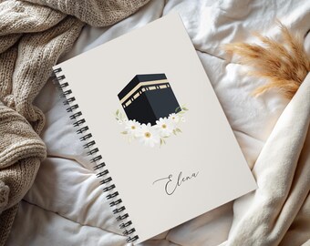 Personalized Spiral Notebook With Mekka, Kaaba, Medina | Islamic ...