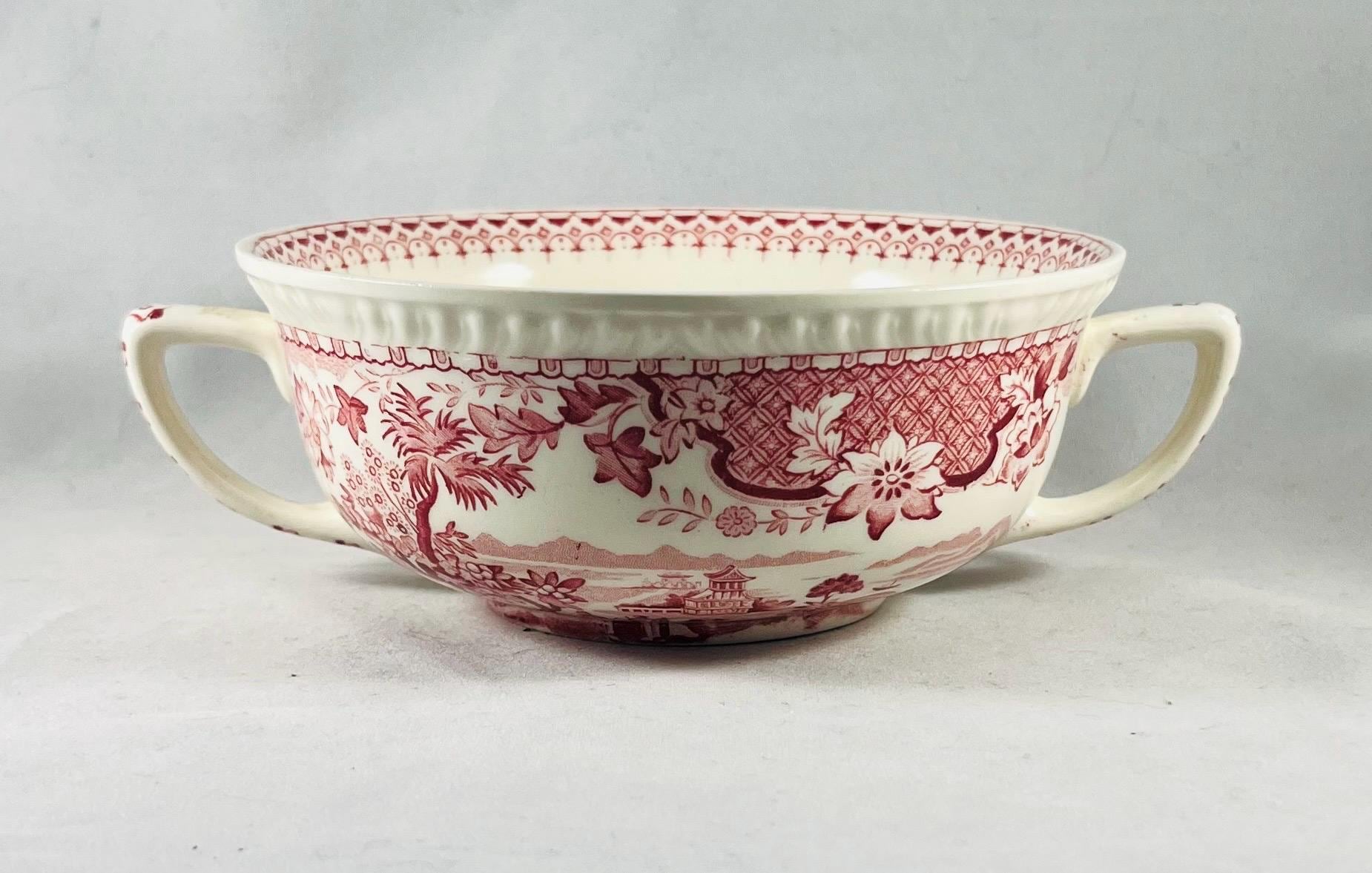 Burleigh Red Calico - Etsy