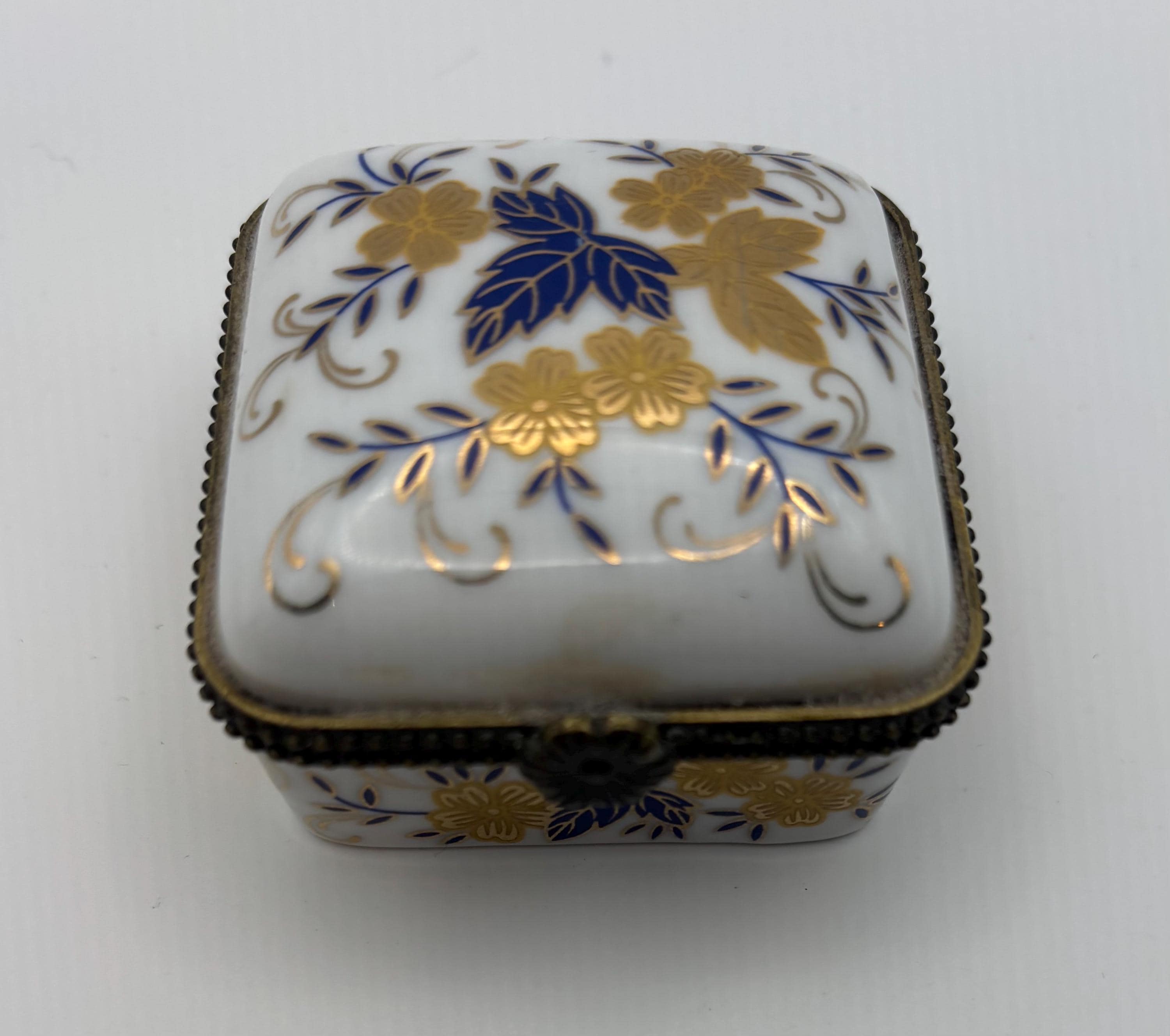 IMOGES　リモージュ　ANTIQUE　BOX FRANCE Limoges Box Vintage - Etsy