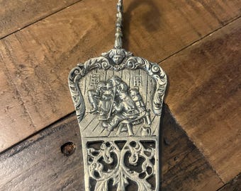 Antique Silver Italian pie/cake server