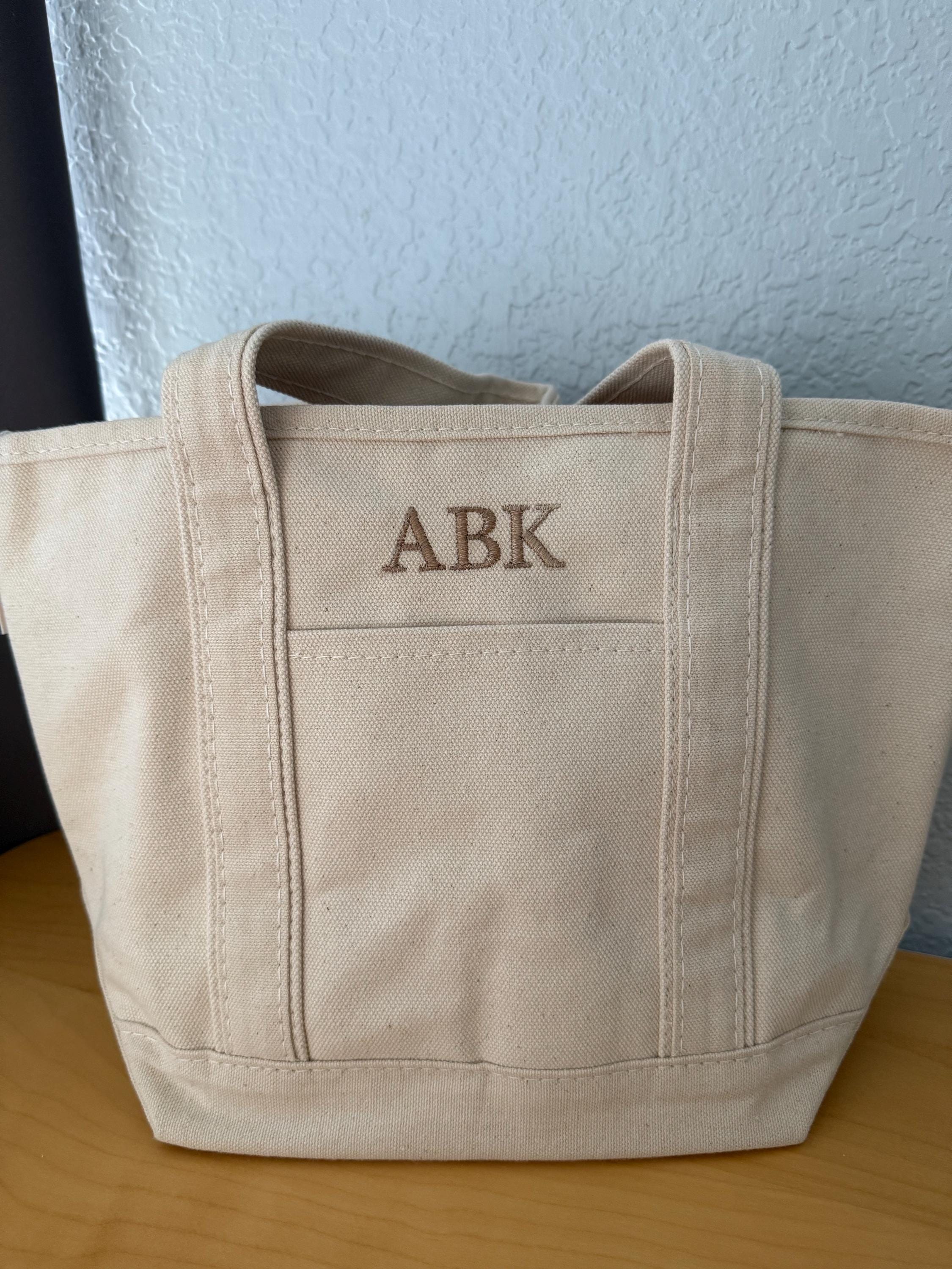 Ll Bean Personalized Tote - Etsy