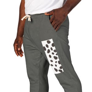 Dalmatian Spot Patch Sweatpants | Fleece Joggers TODAYTP