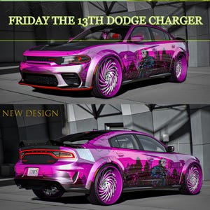 Fivem | Friday The 13th Dodge Charger SRT | Car | Optimized | Fivem Ready