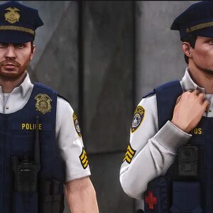Fivem Mega Lspd Eup Pack Clothes Pack Optimized Fivem Ready