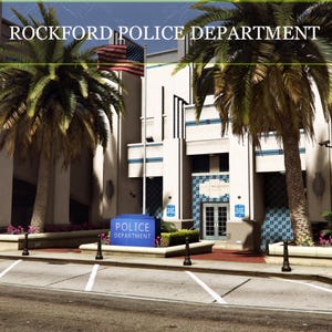 Fünf | Rockford Polizeidienststelle | MLO | Optimiert | Fivem Bereit
