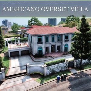Fivem | Americano Overset Villa | MLO | Optimized | Fivem Ready