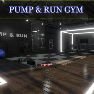Fivem | Pump & Run Gym | MLO | Optimized | Fivem Ready