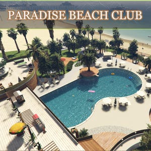 Fivem | Paradise Beach Club | MAP | Optimized | Fivem Ready