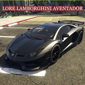 Fivem | Lore Lamborghini Aventador | Car | Optimized | Fivem Ready