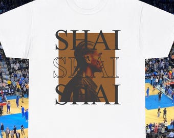 Shai Gilgeous Alexander Graphic Tee, OKC Thunder Fan Apparel
