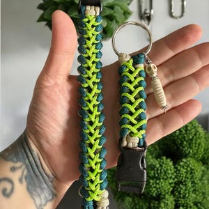BROCCOLI- Paracord Bracelet & keychain set
