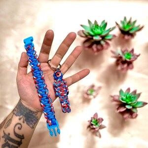 BOMB POP- Paracord Bracelet & keychain set
