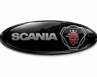 Emblema de carrocería e interior de Scania