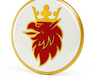 Emblema de carrocería e interior de Scania