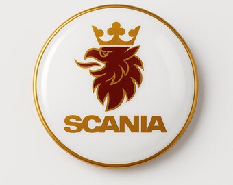 Emblema de carrocería e interior de Scania