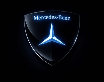 Mercedes Benz Illuminated Body & Interior Emblem