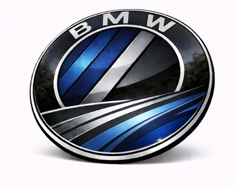 BMW-huv, baklucka, emblem