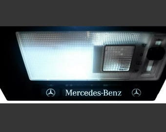 Mercedes-Benz W124 W126 W201 190 T-Model Interior Lamp Unit Logo