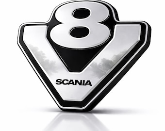 Scania body interior emblem