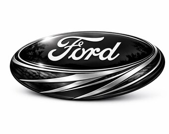 Emblema de la carrocería del capó de Ford