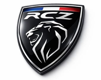 Peugeot RCZ emblem